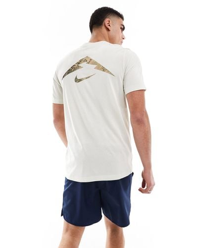 Nike Trail Dri-fit Logo T-shirt - White