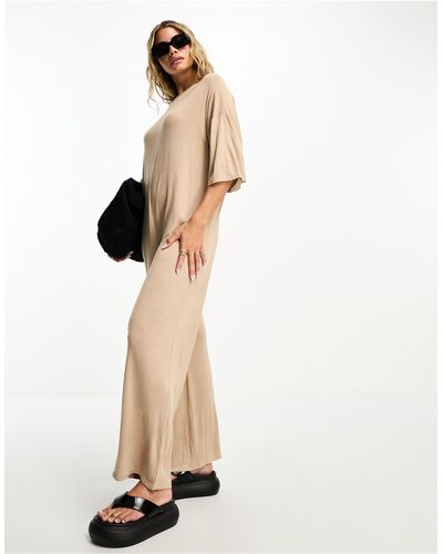 I Saw It First Oversized Jumpsuit - Natural