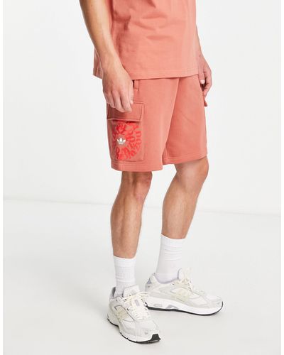 adidas Originals Cargo Shorts - White
