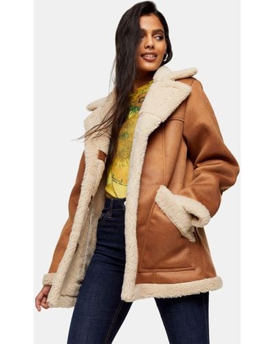 Women's TOPSHOP Long coats and winter coats from C$94 | Lyst - Page 2