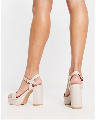 Sandales à talons New Look pour femme | Réductions en ligne jusqu'à 59 % |  Lyst