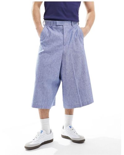 ASOS Pantalones culotte - Azul