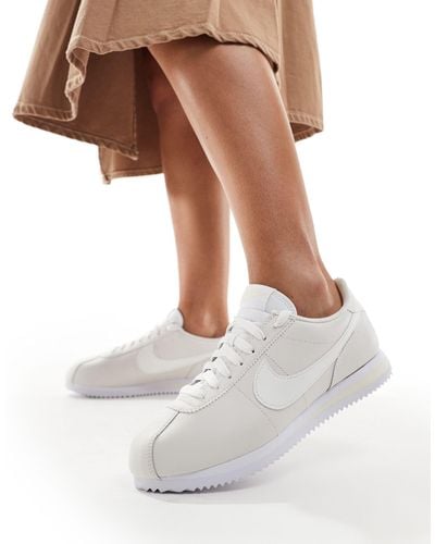 Nike Cortez Leather Sneakers - White