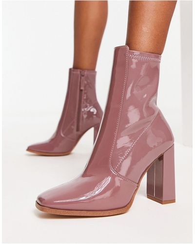 ALDO – audrella – hohe ankle-boots - Pink