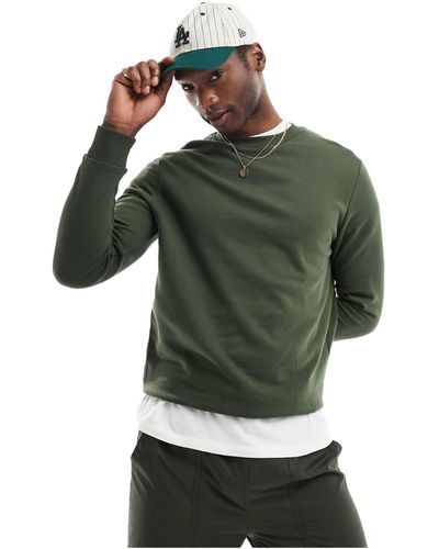 ASOS – sweatshirt - Grün