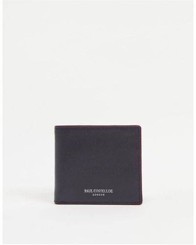 Paul Costelloe Leather Wallet - Grey