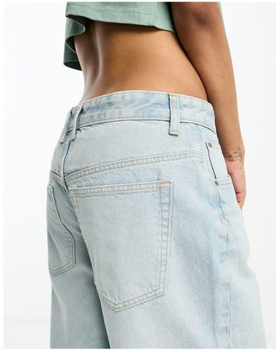 ASOS Asos design petite – weite boyfriend-jeans - Weiß