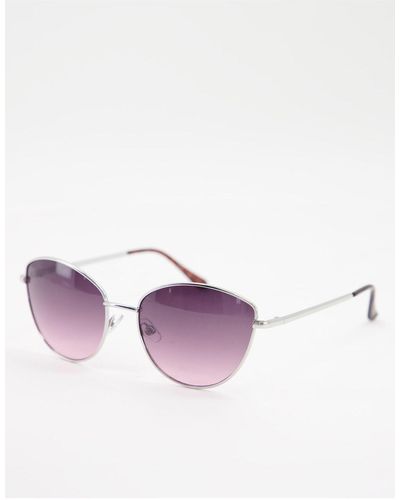 Accessorize Clarissa Cateye Sunglasses - Purple