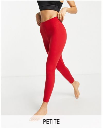 ASOS 4505 Petite – icon – yoga-leggings - Rot