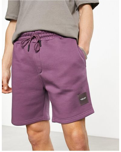 Marshall Artist Insignia Sweat Shorts - Purple