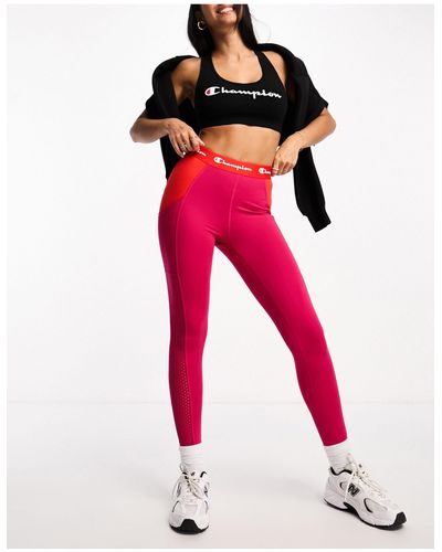 Champion Absolute 7/8 leggings - Red