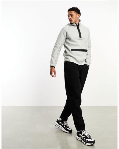 Nike Tech Fleece Half-zip Top - White