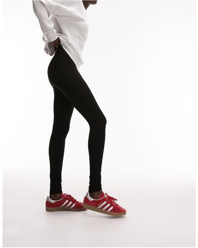 TOPSHOP Basic Ankle legging - Black