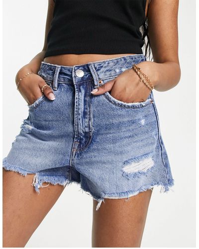 Stradivarius Jean and denim shorts for Women | Online Sale up to 58% off |  Lyst