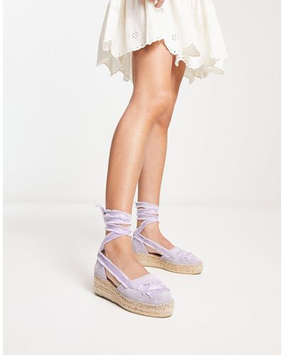 Free People Destino Flatform Espadrilles - White