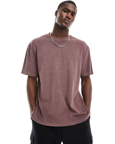 ASOS Relaxed T-shirt - Purple
