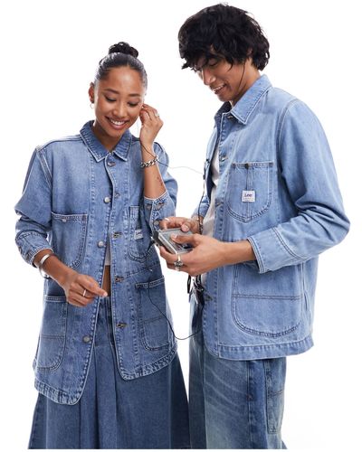 Lee Jeans Loco workwear - giacca unisex - Blu