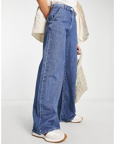 French Connection Wide Leg Jeans - Blue
