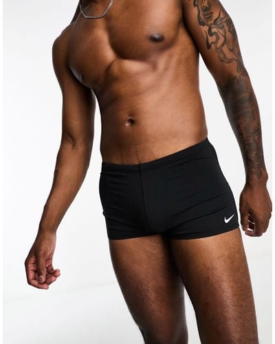 Nike Hydrastrong Tight Performance Swim Trunks - Black