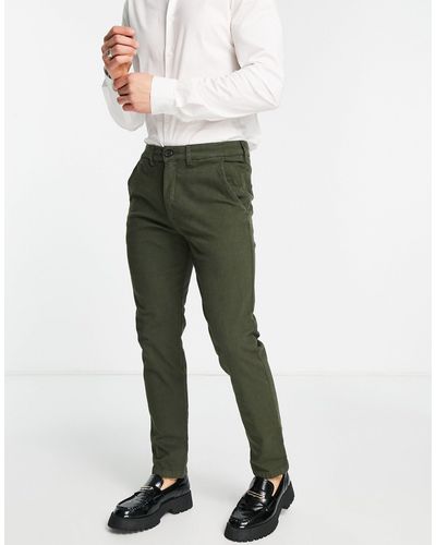 SELECTED Slim Fit Smart Trouser - Green