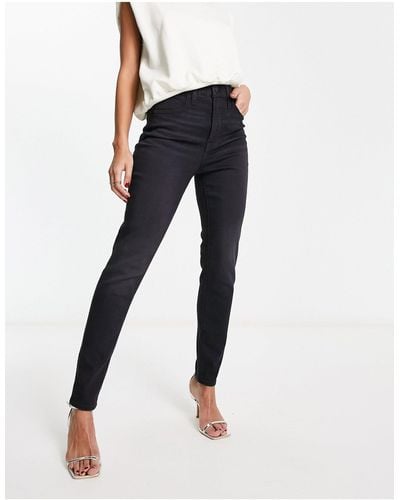 Madewell Roadtripper Supersoft Ripped Skinny Jeans - Black