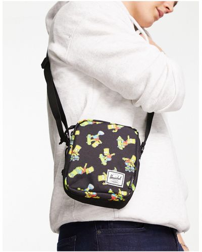 Herschel Supply Co. Bart Simpson Crossbody Bag - White