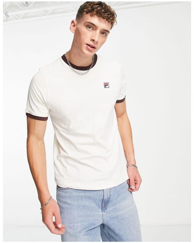 Fila T-shirt With Branding - White