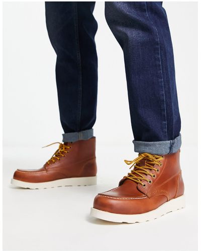 Blue Jack & Jones Boots for Men | Lyst
