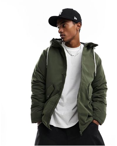 Jack & Jones Parka caqui - Verde