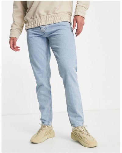Pull&Bear 90's baggy Jeans - Blauw