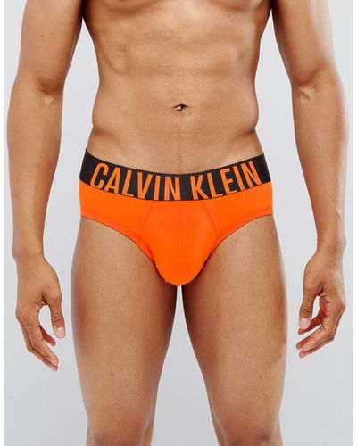 Calvin Klein Briefs Intense Power In Orange