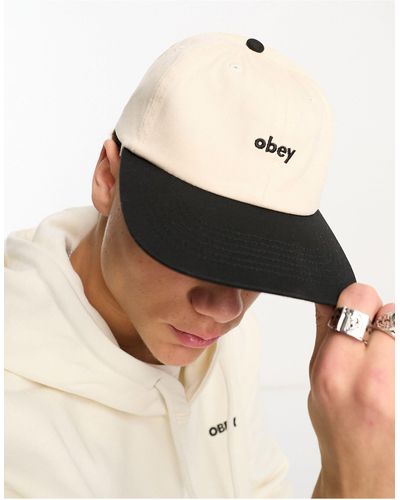 Obey – benny – snapback-kappe - Schwarz
