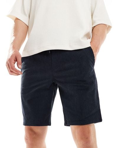 Only & Sons Cord Short - Blue