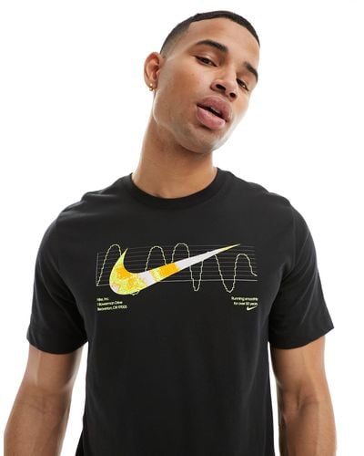 Nike Dri-fit Iykyk Logo T-shirt - Black