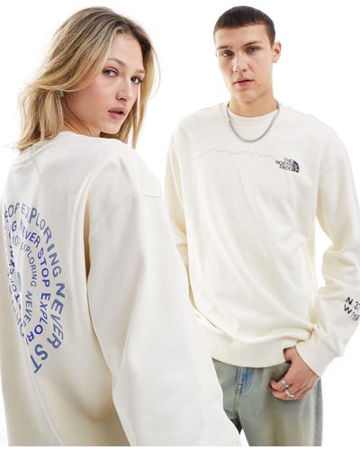 The North Face Nse Backprint Sweatshirt - White
