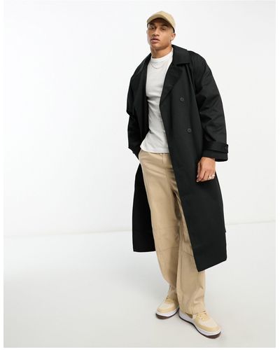 ASOS Trench super oversize - Blu