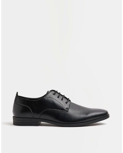 River Island Formal Point Derby Shoe - Brown