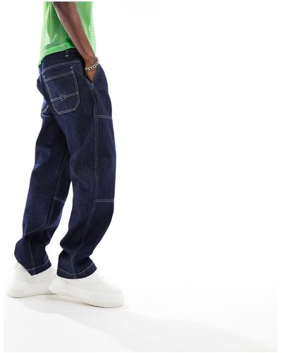 Cotton On Cotton On Relaxed Workwear Jeans - Blue