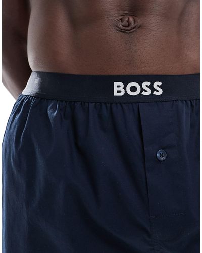 BOSS – 2er-pack boxershorts - Blau