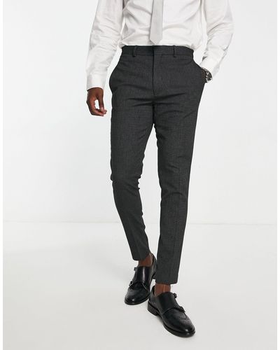 ASOS Wedding Super Skinny Suit Pants - Black