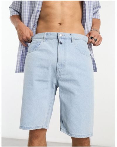 Huf Bayview Denim Shorts - Blue