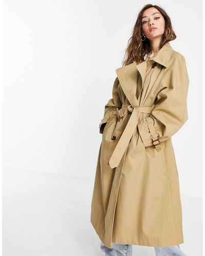 Pepe Jeans Freeda Trench Coat - Natural