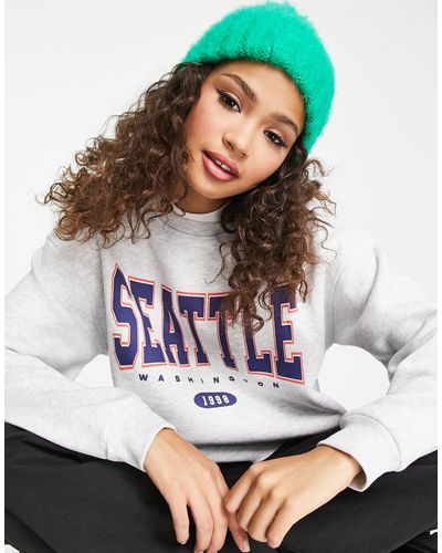 Women's Stradivarius Sweatshirts from £16 | Lyst UK