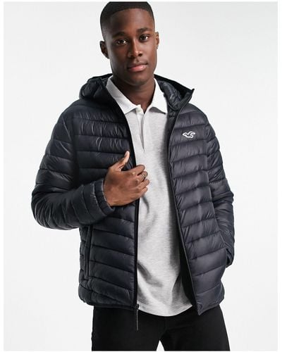 Men's Hollister Down and padded jackets from $80 | Lyst