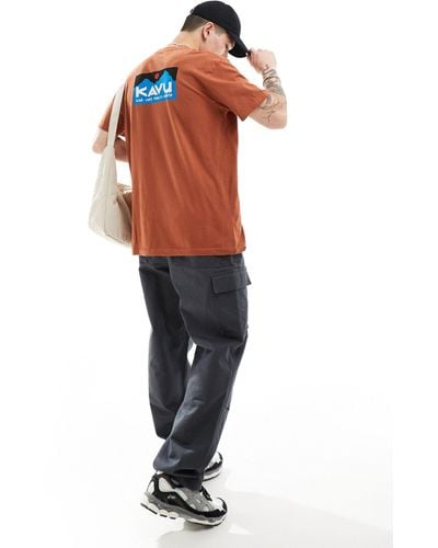 Kavu T-shirt à manches courtes - Orange