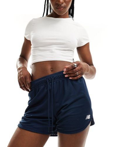 New Balance – athletics – netzstoff-shorts - Blau
