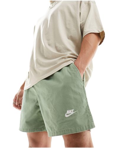 Nike – club – shorts - Weiß