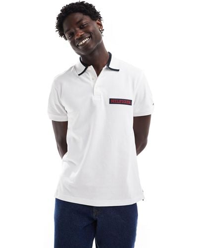 Tommy Hilfiger Regular Fit Polo - White