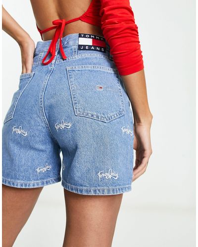 æggelederne Turist skolde Tommy Hilfiger Jean and denim shorts for Women | Online Sale up to 78% off  | Lyst Australia