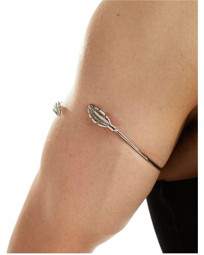 ASOS Bracelet manchette en forme - Neutre